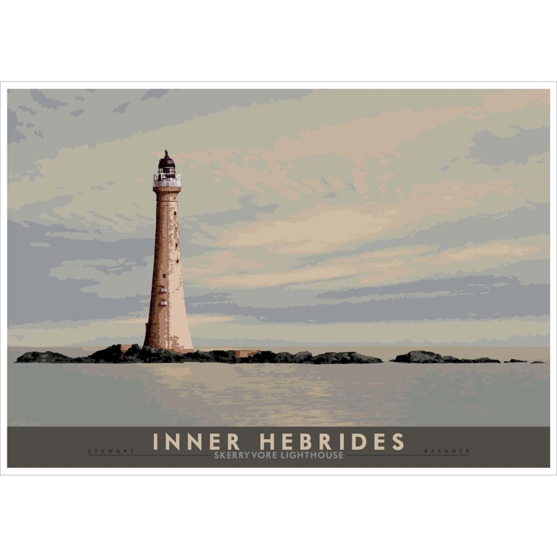 Image of Inner Hebrides: Skerryvore Lighthouse by Stewart Bremner